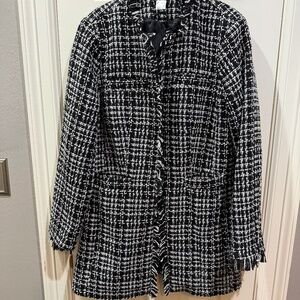 Tweed coatigan by Venus— Size 10